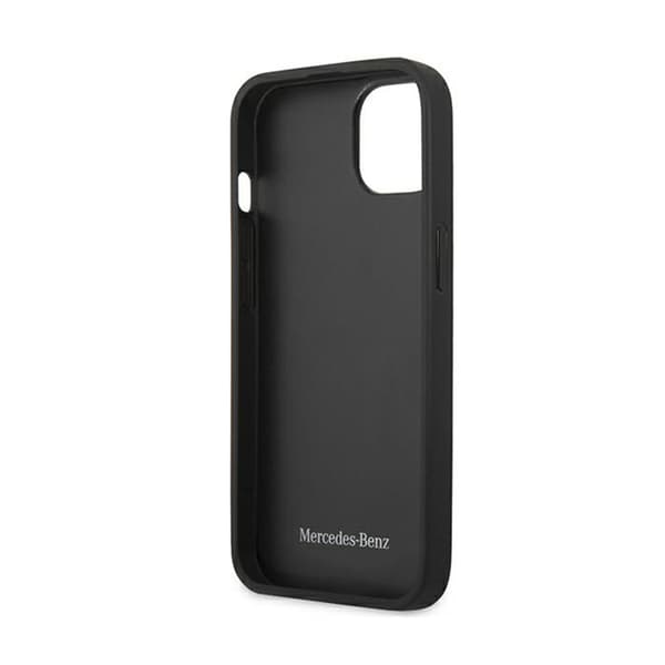 Mercedes læder Urban Line - iPhone 15 etui (rød)