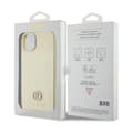 Pikkukuva 8 / 8: Guess 4G Strass Metal Logo - iPhone 15 Plus -kotelo (kulta)