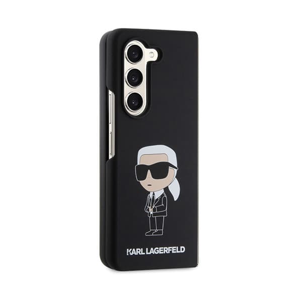 Karl Lagerfeld Silikon Ikonik - Samsung Z Fold 5 Fodral (svart)