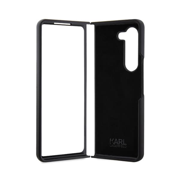 Karl Lagerfeld Silikon Ikonik - Samsung Z Fold 5 Fodral (svart)