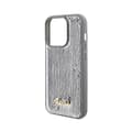 Pikkukuva 6 / 8: Guess Sequin Script Metal - iPhone 15 Pro -kotelo (hopea)