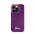 Pikkukuva 3 / 8: Guess Disco Metal Script - iPhone 15 Pro -kotelo (fuksia)