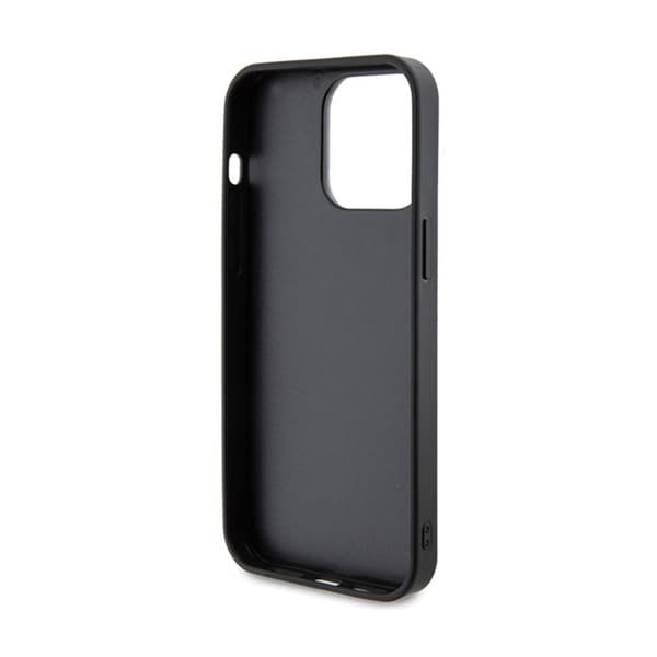 Guess Rhinestone Metal Logo - iPhone 15 Pro -kotelo (vaaleanpunainen)