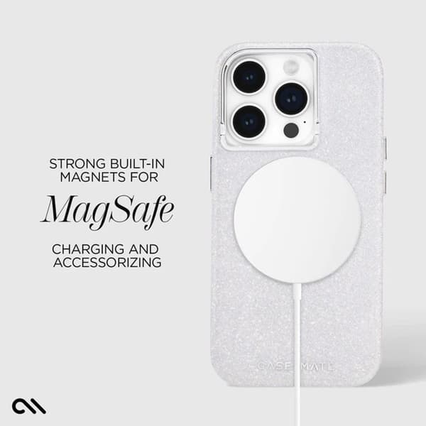 Case-Mate Shimmer MagSafe - iPhone 15 Pro -kotelo (Iridescent)