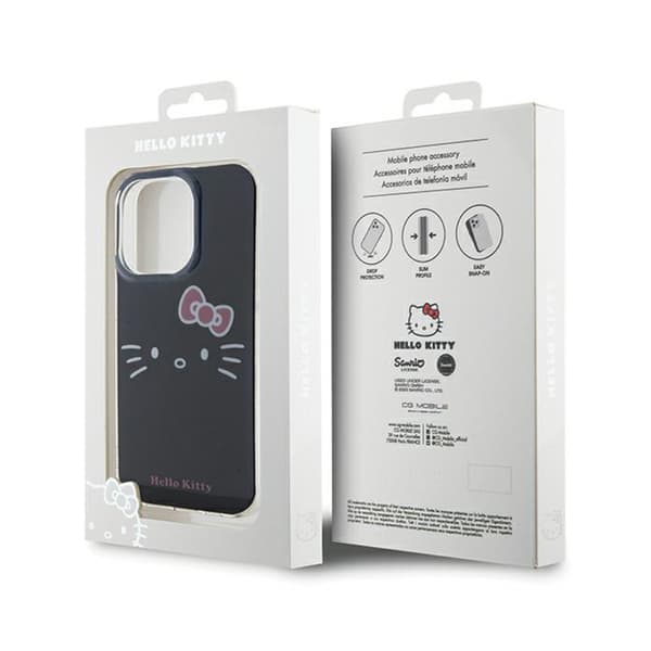 Hello Kitty IML Kitty Face - iPhone 13 Pro-cover (sort)