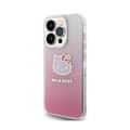 Miniatyrbillede 2 af 8: Hello Kitty IML Gradient Electrop Kitty Head - iPhone 14 Pro Cover (Pink)