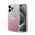 Miniatyrbillede 1 af 8: Hello Kitty IML Gradient Electrop Kitty Head - iPhone 14 Pro Cover (Pink)