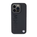 Miniatyrbild 3 av 8: BMW Leather Hot Stamp - iPhone 15 Pro-fodral (svart)