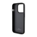 Miniatyrbild 7 av 8: BMW Leather Hot Stamp - iPhone 15 Pro-fodral (svart)