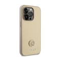 Pikkukuva 4 / 8: Guess 4G Strass Metal Logo - iPhone 15 Pro -kuori (kulta)