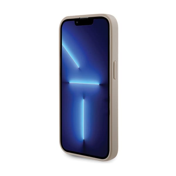 Guess 4G Strass Metal Logo - iPhone 15 Pro -kuori (kulta)