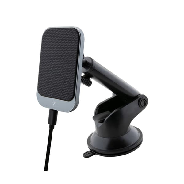 BMW MagSafe Signature Edition - Magneettinen autoteline 15 W langattomalla latauksella (musta)