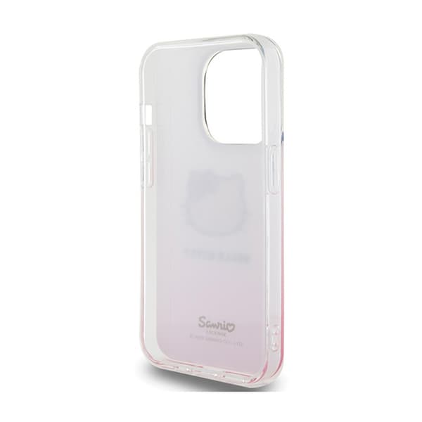 Hello Kitty IML Gradient Electrop Kitty Head - iPhone 13 Pro-fodral (rosa)