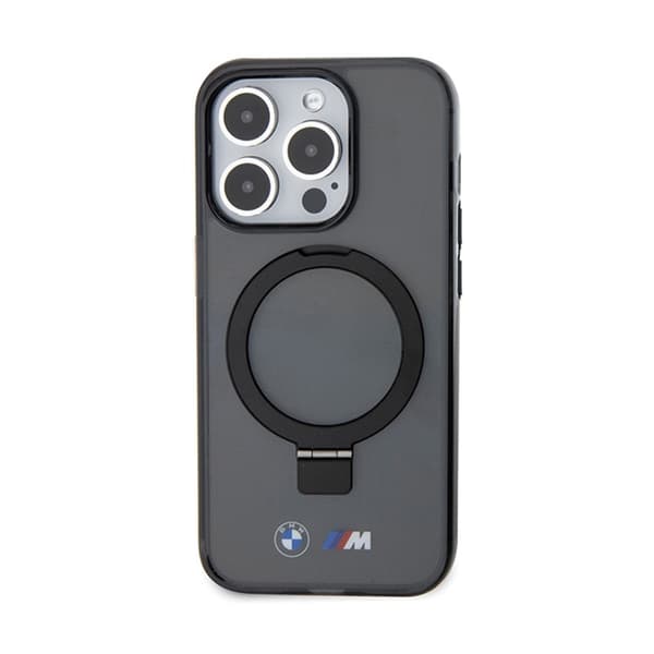 BMW Ring Stand M Collection MagSafe - iPhone 15 Pro etui (sort)