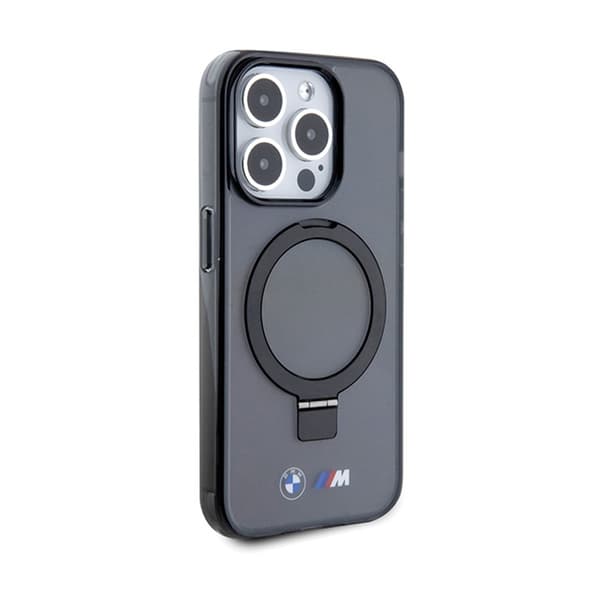 BMW Ring Stand M Collection MagSafe - iPhone 15 Pro etui (sort)