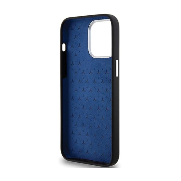 Mercedes Silicone Bicolor MagSafe - iPhone 15 Pro -kotelo (musta)