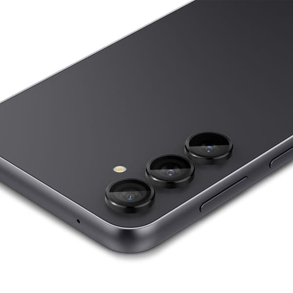 Spigen Optik.TR EZ Fit Camera Lens Protector 2-Pack - Glaslins Protector för Samsung Galaxy S23 FE (2 st) (Svart)