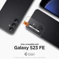 Miniatyrbild 7 av 10: Spigen Optik.TR EZ Fit Camera Lens Protector 2-Pack - Glaslins Protector för Samsung Galaxy S23 FE (2 st) (Svart)