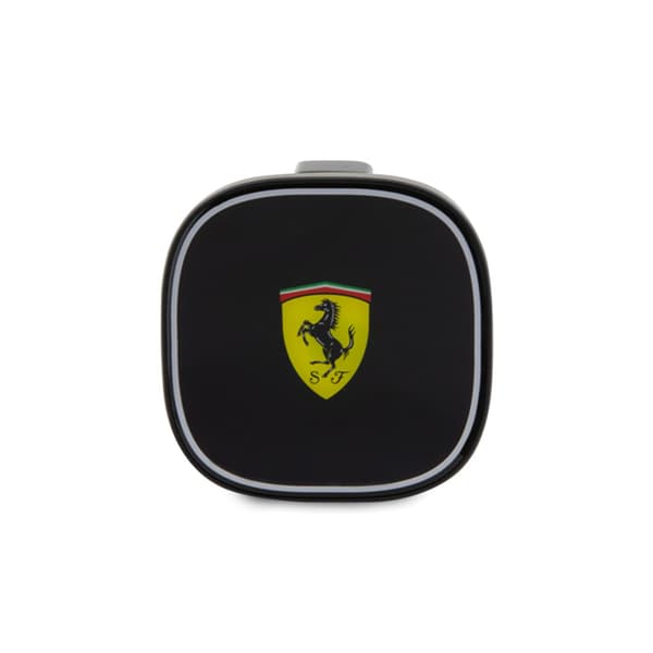 Ferrari MagSafe Collection - Magnetisk bilholder med 15W trådløs opladning (sort)