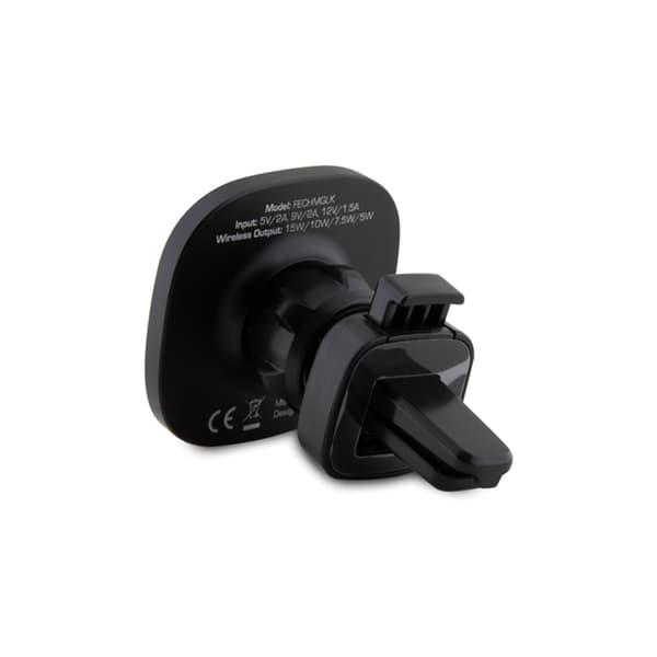 Ferrari MagSafe Collection - Magnetisk bilholder med 15W trådløs opladning (sort)