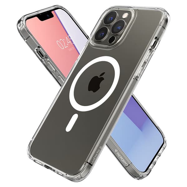 Spigen Ultra Hybrid Mag MagSafe - iPhone 13 Pro-cover (hvid)