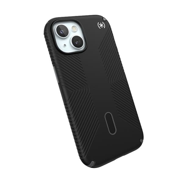 Speck Presidio2 Grip ClickLock & MagSafe - iPhone 15 / iPhone 14 / iPhone 13 kotelo (musta)