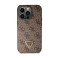 Miniatyrbillede 3 af 9: Guess Crossbody 4G metallogo - iPhone 14 Pro-cover (brun)