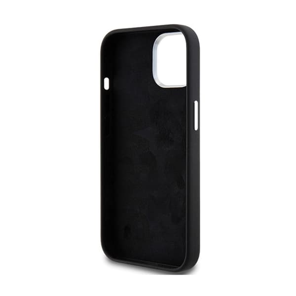BMW Signature Liquid Silicone MagSafe - iPhone 15 Plus etui (sort)
