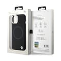 Miniatyrbillede 8 af 8: BMW Signature Liquid Silicone MagSafe - iPhone 15 Plus etui (sort)