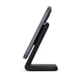 Miniatyrbillede 5 af 10: Crong MagSpot Stand - 2i1 trådløs oplader med MagSafe til iPhone og AirPods (sort)