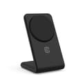 Miniatyrbillede 7 af 10: Crong MagSpot Stand - 2i1 trådløs oplader med MagSafe til iPhone og AirPods (sort)