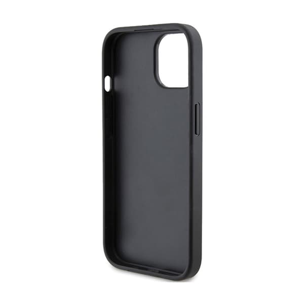 Karl Lagerfeld tikattu K-kuvio - iPhone 15 -kuori (musta)