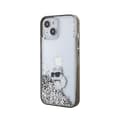 Pikkukuva 2 / 8: Karl Lagerfeld Liquid Glitter Choupette - iPhone 15 -kotelo (läpinäkyvä)