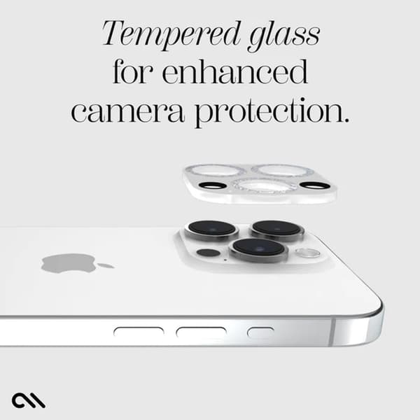 Case-Mate Sparkle Lens Protector - Beskyttelsesglas til kameraet iPhone 15 Pro / iPhone 15 Pro Max (Twinkle)