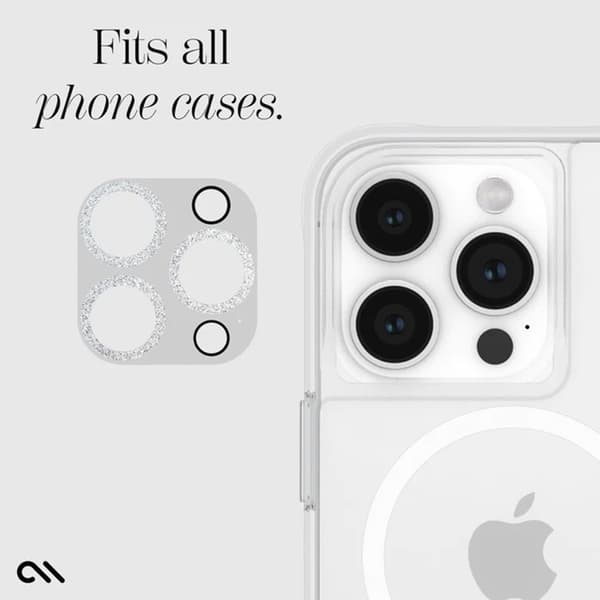 Case-Mate Sparkle Lens Protector - Beskyttelsesglas til kameraet iPhone 15 Pro / iPhone 15 Pro Max (Twinkle)