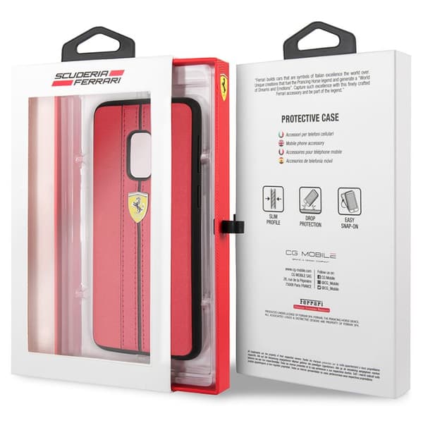 Ferrari Urban Hardcase - Samsung Galaxy S9 -kotelo (punainen)