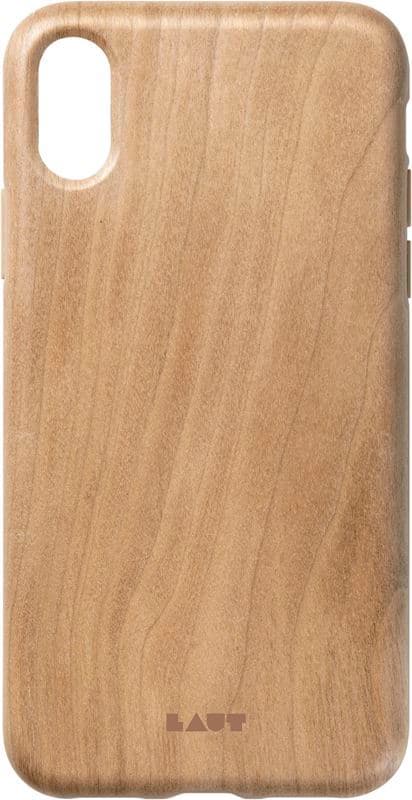 Laut PINNACLE - Real Wood iPhone XR-etui (Cherry Wood)