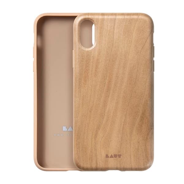 Laut PINNACLE - Real Wood iPhone XR-etui (Cherry Wood)