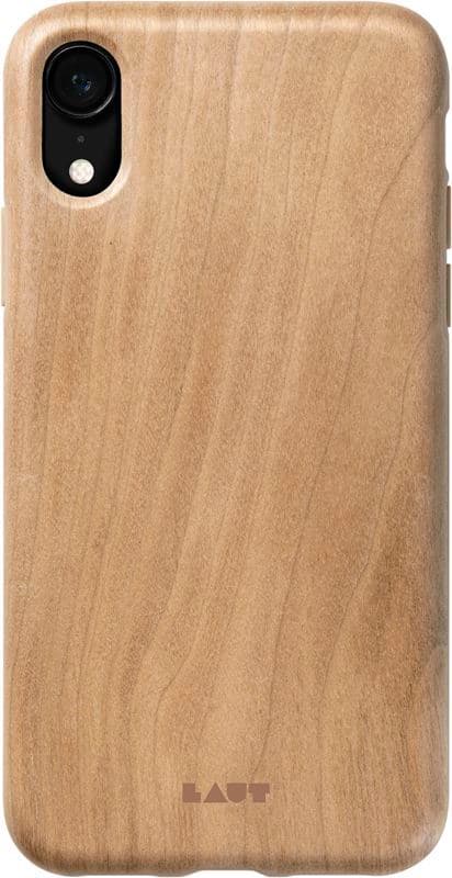Laut PINNACLE - Real Wood iPhone XR-etui (Cherry Wood)
