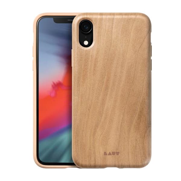 Laut PINNACLE - Real Wood iPhone XR-etui (Cherry Wood)
