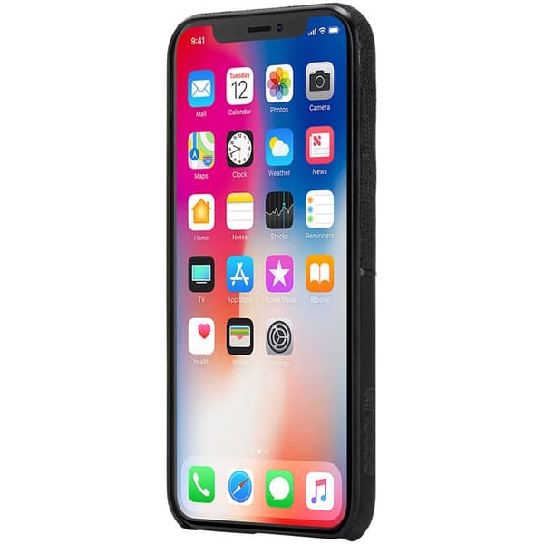 Incase Textured Snap - iPhone Xs Max etui (sort)