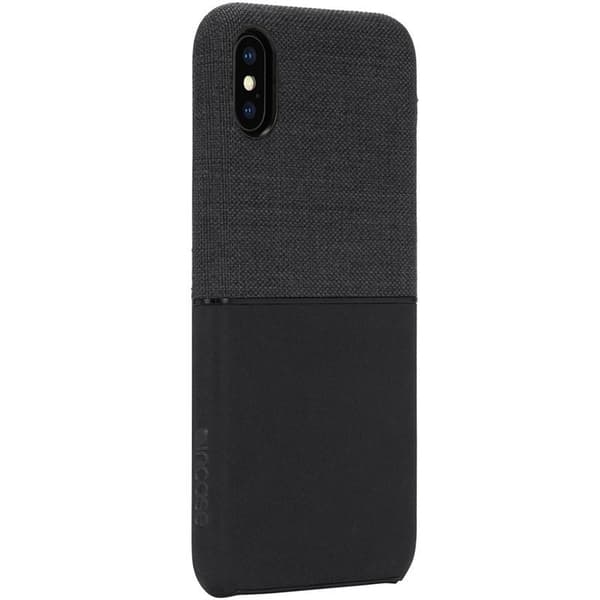 Incase Textured Snap - iPhone Xs Max etui (sort)