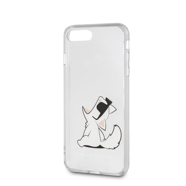 Karl Lagerfeld Choupette Roliga solglasögon - iPhone SE 2020 / 8 / 7 Fodral (transparent)
