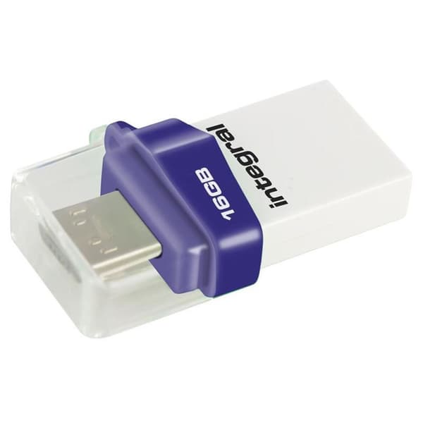 Integral Micro Fusion Flash Drive - Dual USB 3.0 och micro USB OTG pendrive 16 GB