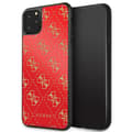 Pikkukuva 1 / 7: Guess 4G Double Layer Glitter Case - iPhone 11 Pro Max -kotelo (punainen)