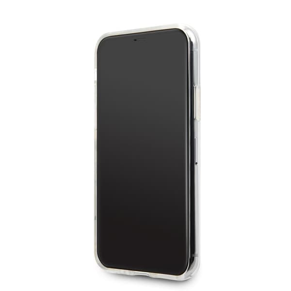 Guess 4G Peony elektrobelagt mønster - iPhone 11 Pro-cover (regnbue)