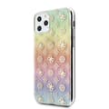 Miniatyrbillede 2 af 7: Guess 4G Peony elektrobelagt mønster - iPhone 11 Pro-cover (regnbue)