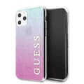 Pikkukuva 1 / 7: Guess Glitter Gradient - iPhone 11 Pro Max -kotelo (vaaleanpunainen/sininen)