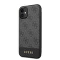 Miniatyrbillede 2 af 7: Guess 4G Bottom Stripe Collection - iPhone 11 cover (grå)