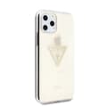 Pikkukuva 5 / 7: Guess Solid Glitter Triangle - iPhone 11 Pro -kotelo (kulta)